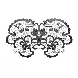 Маска в наявності Bijoux Indiscrets - Anna Mask, вінілова, клейове кріплення, без зав'язок Bijoux Indiscrets B0191; SO2326 95183