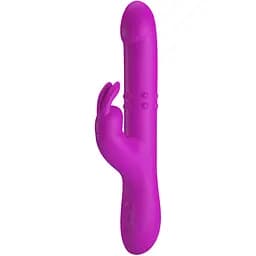 Вибратор-кролик Pretty Love Reese 24.8 см фиолетовый