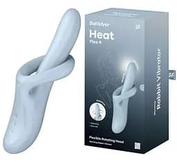 Вібратор Satisfyer Heat Flex 4 Blue - мініатюра 1