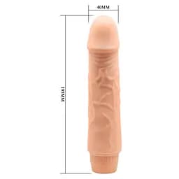Вібратор Barbara Jeff Vibrator 7,6" Flesh - мініатюра 2
