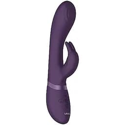 Вібратор-кролик Vive Cato 22 см (фіолетовий)