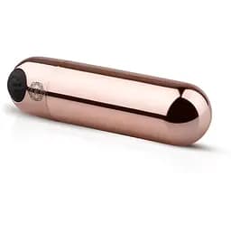 Віброкулька Rosy Gold Nouveau Bullet Vibrator рожеве золото перезаряджається - мініатюра 3