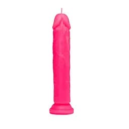 Свічка Love Flame - Dildo Roma Pink Fluor, CPS03-Pink - мініатюра 3