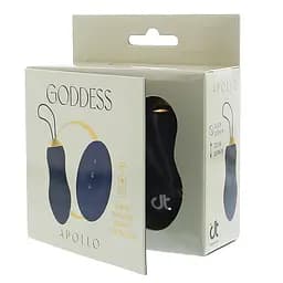Віброяйце Dreamtoys Goddess Collection Apollo 7.2 см синій - мініатюра 4