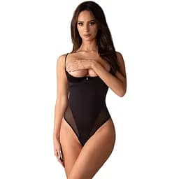 Боді Obsessive Stelisa S/M чорний