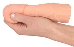 Насадка на пеніс Nature Skin Extension Sleeve 15,5 см (тілесний) - мініатюра 11