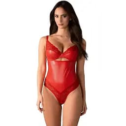 Боді Obsessive Aliosa S/M червоний