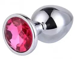 Металлическая анальная пробка I’MCUM Metal Anal Plug Размер S Розовый (7970379617705) (IM-MPlug_S_pink)