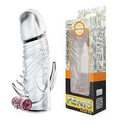 Насадка на пенис с вибрацией Baile Penis Sleeve Vibrating Baile BI-010045Z-2 99118