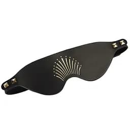 Розкішна маска на очі Zalo Blindfolds Black - мініатюра 2