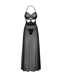 Комплект білизни Obsessive Iliosa 2XL/3XL (чорний) - мініатюра 5