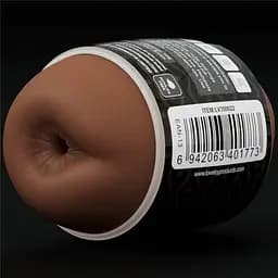Мастурбатор Slider Double-Ended Masturbator Vagina and Anus Brown - мініатюра 6