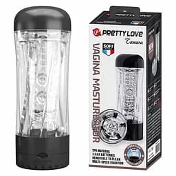 Мастурбатор с вибрацией Pretty Love Tamara, прозрачный PRETTY LOVE BM-00900T94 103636
