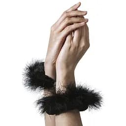 Наручники металеві Adrien Lastic Handcuffs, Чорний - мініатюра 2