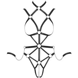 Боді Bad Kitty Strap S (чорний)