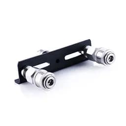 Подвійний коннектор для секс-машин Hismith Quick Connector Adapter with Double Head система KlicLok - мініатюра 5