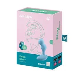 Смарт масажер простати Satisfyer Deep Diver Light Blue Satisfyer IG006802; SO6351 92408 - мініатюра 4