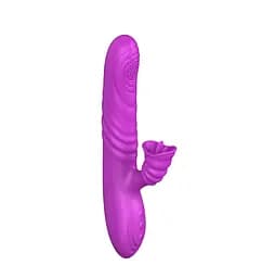 Вибратор Angelia, USB 3 functions of thrusting / 20 vibrations Purple Boss Series 26-00141-1 101965