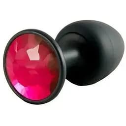 Анальна пробка Dorcel Geisha Plug Ruby L з кулькою всередині