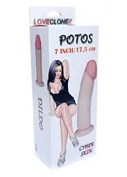 Фалоімітатор Boss Potos Loveclonex 7 20,5 см (тілесний) - мініатюра 12