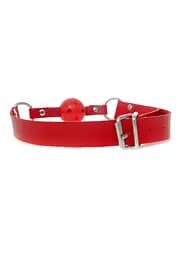 Кляп Ball Gag Red - Fetish Boss Series - мініатюра 3