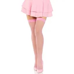 Панчохи-сітка Leg Avenue Nylon Fishnet Thigh Highs One Size