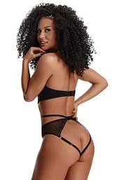 Боді Demoniq LadyX Perla XXL чорний - мініатюра 3