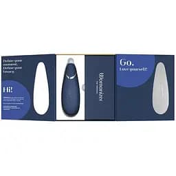 Вакуумний кліторальний стимулятор Womanizer Premium 2 Blueberry - мініатюра 7