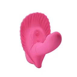 Вібратор Pretty Love Fancy Clamshell Pink - мініатюра 4