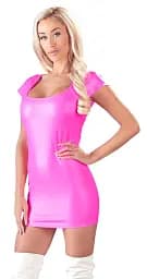 Сукня Cottelli Collection Party Mini Dress S рожевий - мініатюра 4