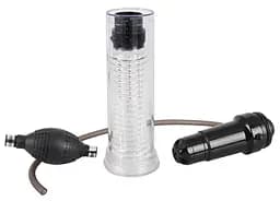 Помпа для члена з вібрацією Orion Vibrating Multi Pump & Masturbator 33.7 см прозора - мініатюра 4