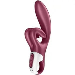 Вібратор-кролик Satisfyer Touch Me Red подвійний відросток 3 двигуна Red