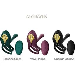 Смарт-ерекційне кільце Zalo - Bayek Turquoise Green - мініатюра 8