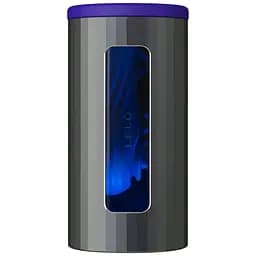 Смарт мастурбатор Lelo Hex F1S V2 Blue, вибрации, технология Sensonic, игра в приложении