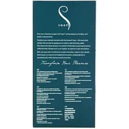Вакуумний вібратор Swan The Monarch Swan Teal - мініатюра 9