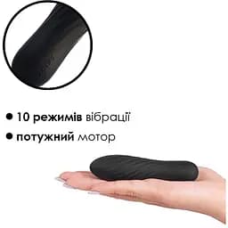 Потужний мінівібратор Svakom Tulip Black - мініатюра 3