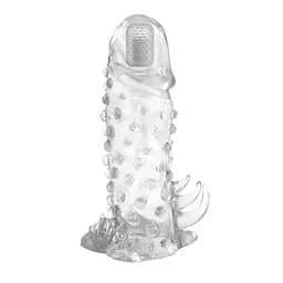 Насадка на пеніс з вібро BAILE Brave Man Vibrating Baile BI-026203A 102748