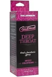 Полуничний спрей для мінету Doc Johnson - Good Head Deep Throat Spray, Sweet Strawberry , 59 ml Doc Johnson SO2801 89717 - мініатюра 2