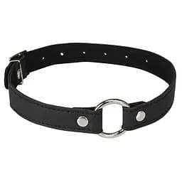 Нашийник Erospace Wild Play Choker With Ring C17 чорний - мініатюра 3
