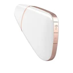Вакуумний кліторальний вібратор Satisfyer Love Triangle White (App) - мініатюра 4