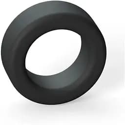 Эрекционное кольцо широкое Love To Love Cool Ring - Black Onyx