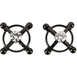 Затискачі на соски Bad Kitty Nipple Jewellery чорний