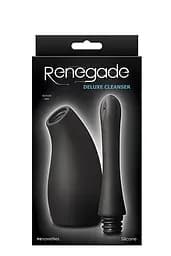 Анальний душ Renegade Deluxe Cleanser Black - мініатюра 2