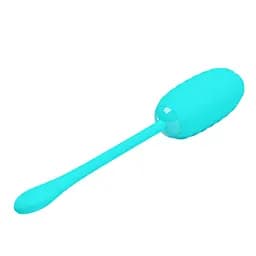 Віброяйце Pretty Love Kirk Vibrating Egg Mint - мініатюра 7