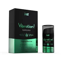 Рідкий вібратор Intt Vibration! Ganjah 15 мл - мініатюра 1