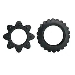 Набір ерекційних кілець BAILE RING FLOWERING SILICONE Baile BI-210154 88108 - мініатюра 4