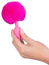 Анальна пробка - Colorful Joy Bunny Tail Plug Orion 42-05182120000 23466 - мініатюра 5