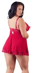 Сорочка Cottelli Curves, 2XL (червоний) - мініатюра 4