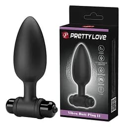 Анальная пробка PRETTY LOVE -VIBRA BUTT PLUG II LyBaile BI-040107 95877
