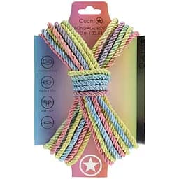 Веревка для бондажа Ouch! Rope 10 м (мульти)